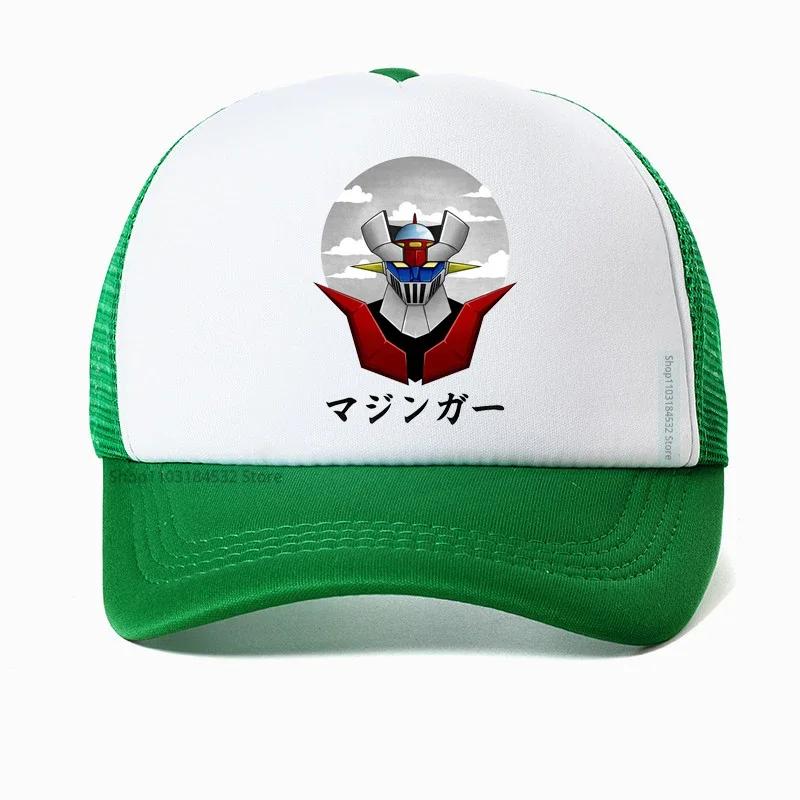 Unisex summer Dad hat Anime Mazinger Z baseball cap Für Männer Design Kurzarm Mode Benutzerdefinierte Plus Cartoon Camiseta hats