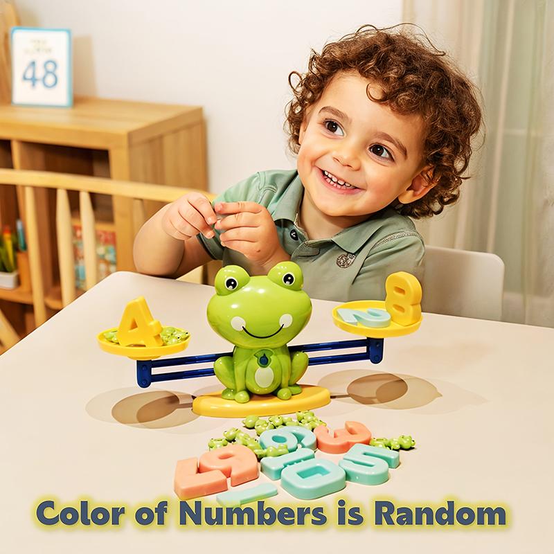 Frog Digial Blancne Puzle Dvelopment Congtve Lgoal Tinking Taning Eany Education Cilren'S Toy