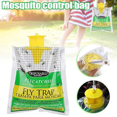 Trampa para moscas para colgar al aire libre, bolsa atrapamoscas desechable para atraer insectos, trampa para mosquitos, trampa para avispas y moscas