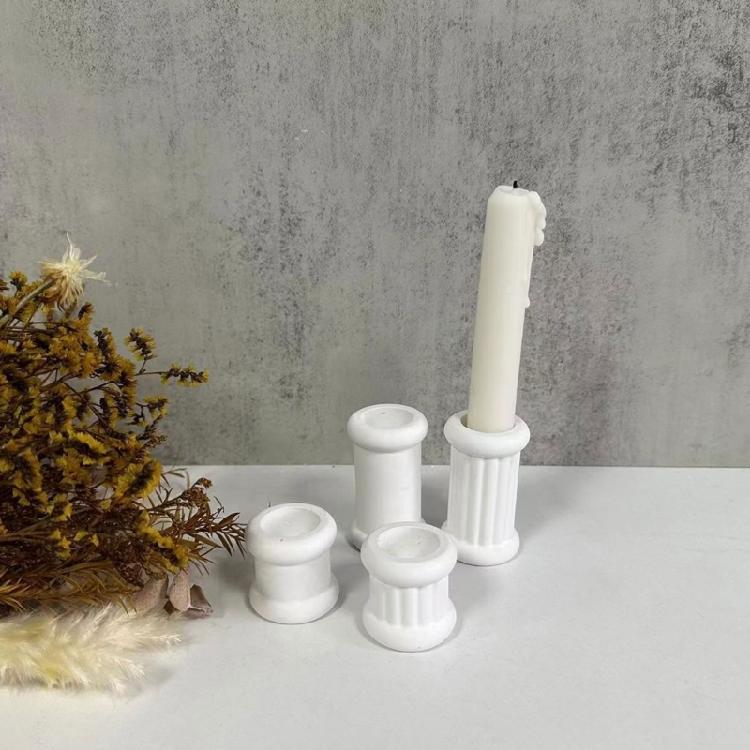 Custom Resin Art Making Silicone Casting Molds Decorative Candle Holder Molds