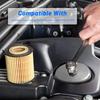 64-65Mm Oil Filter Wrench: 14 Flutes Oil Filter Removal Tool Compatible With Wix 57356, 15400-PLM-A02 Oil Filter For Honda Accord Acura Civic CRV,