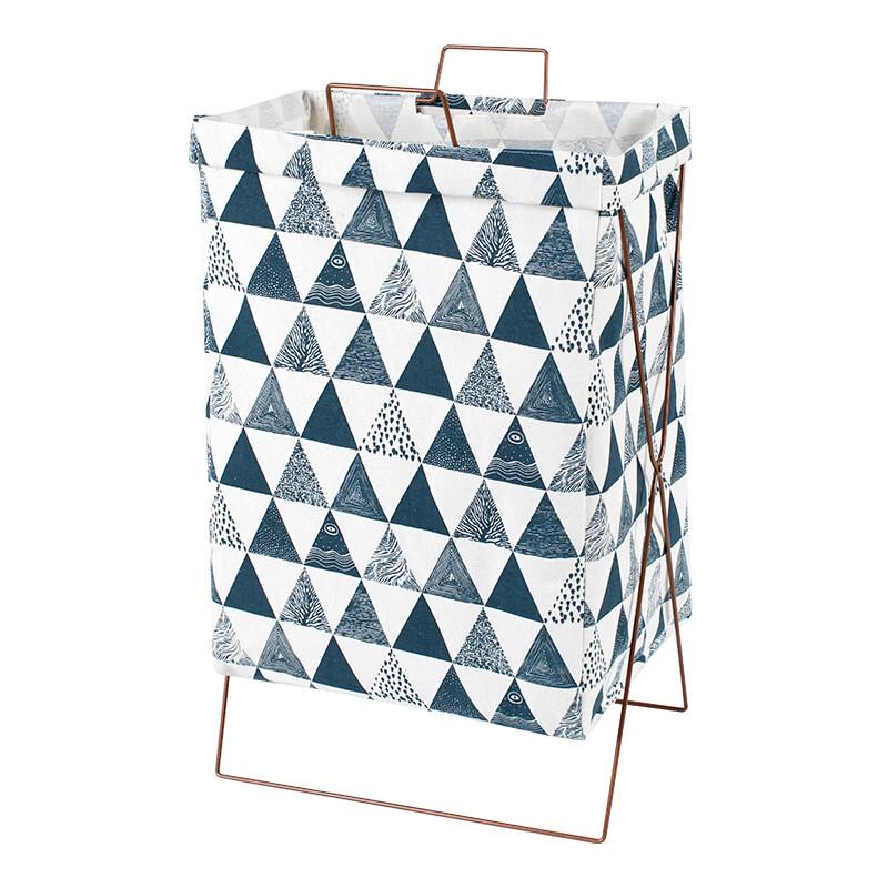 Foldable Laundry Storage Basket with Lid