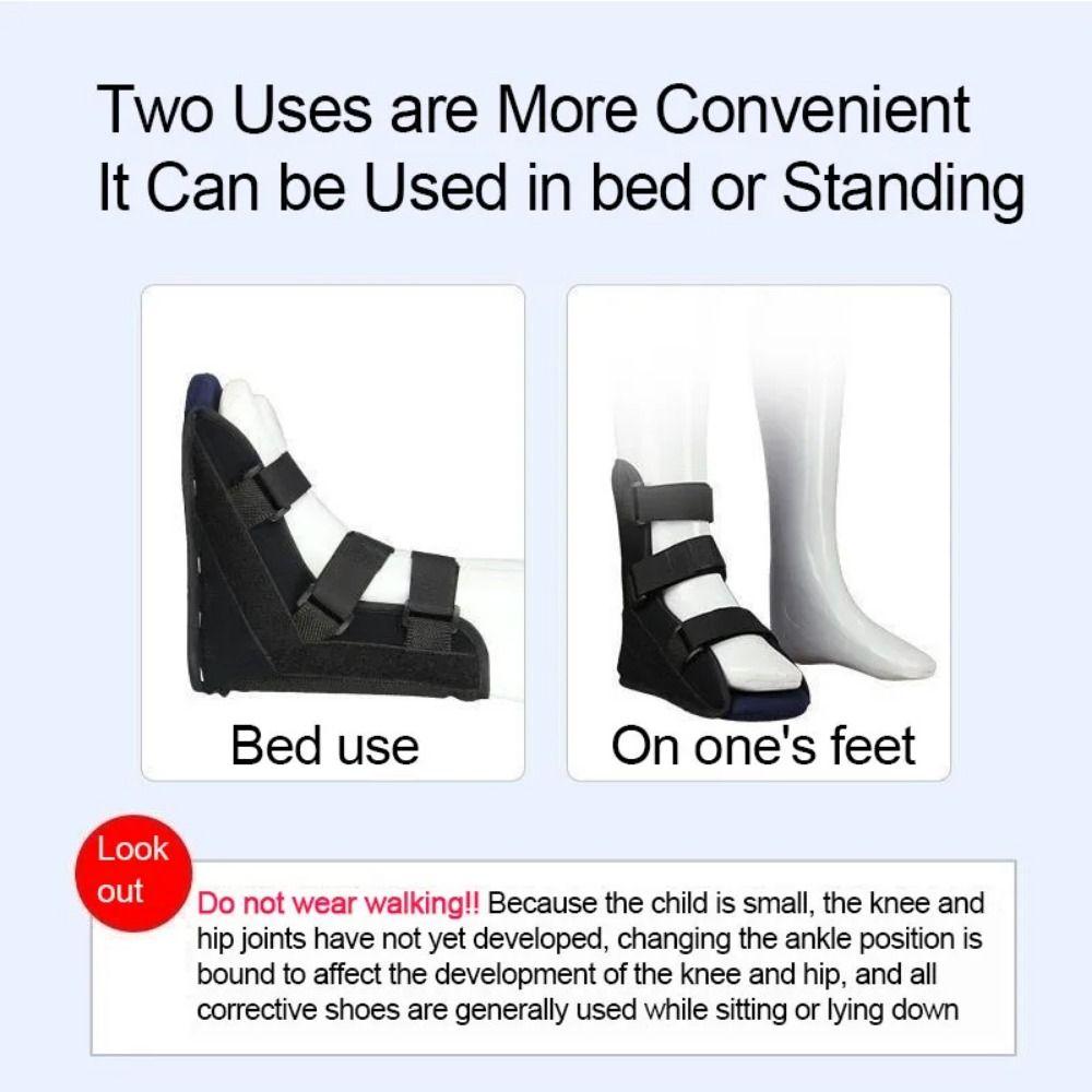 Adjustable Straps Ankle Foot Orthosis Breathable Foot Correction Brace  Toddler Orthosis