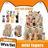 Angel Cat Blind Box Life Action Figures Toys Ornaments Dolls For Fans Children's Toys Christmas Mysterious Box Decorate Gifts