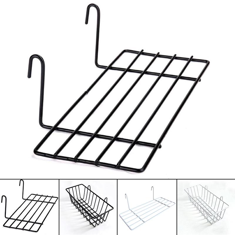 Home Wall Storage Rack with Hanging Basket for Small Items Storage