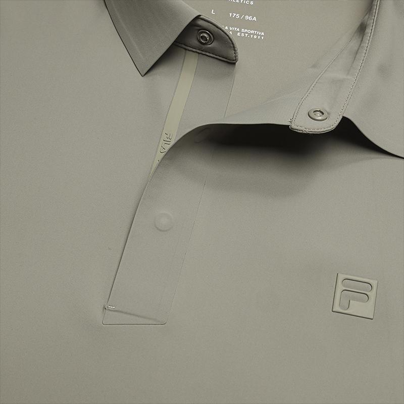 FILA Fitness Cool Dry Simple Comfortable Fashionable Polo Shirt Men tops A61M621110FZA