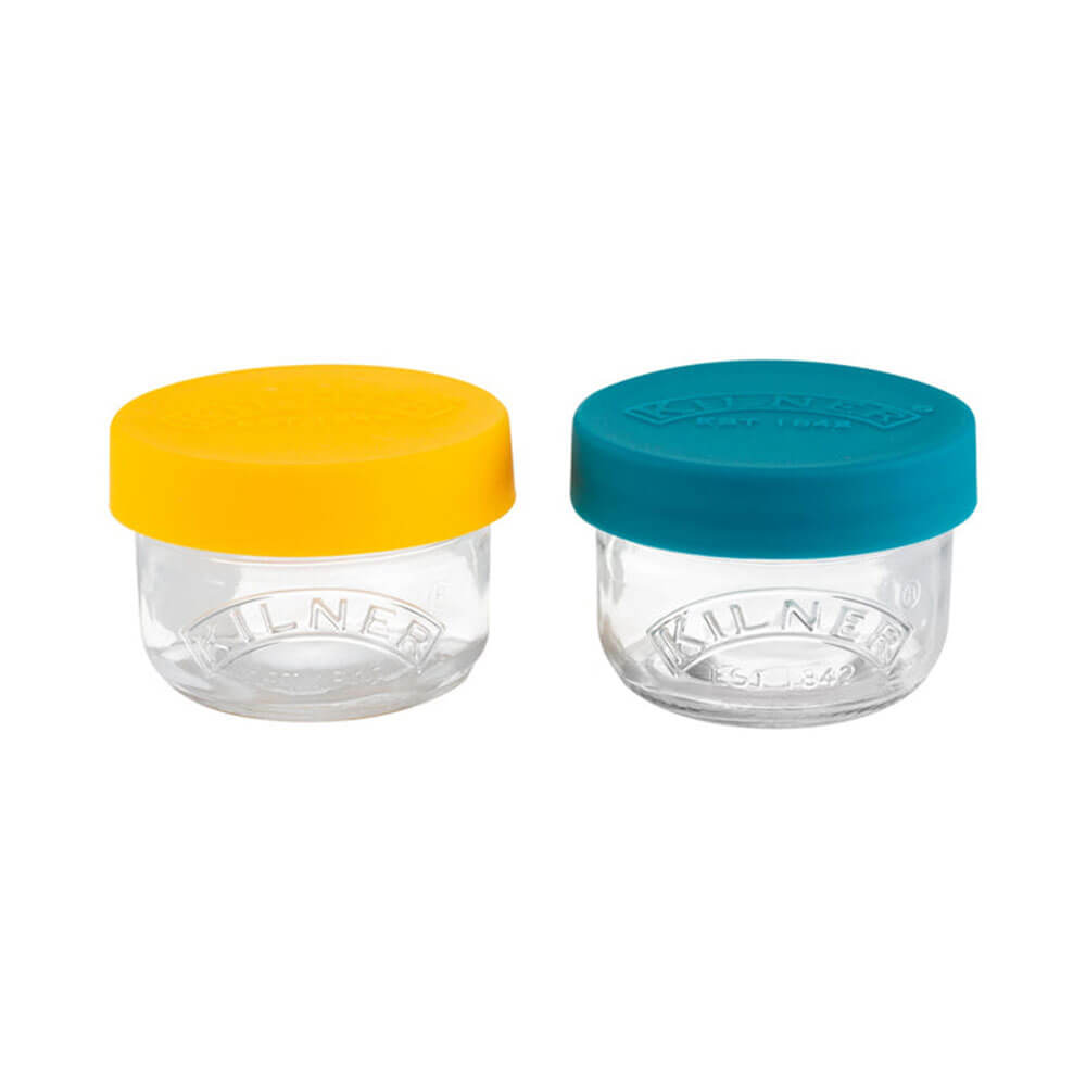 

Набор кастрюль для закусок и магазинов Kilner, 125 мл (2pcs)