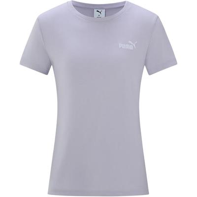 Ess Small No. 1 Casual Crew Neck Short Sleeve T-Shirt Women Tops 693235-50