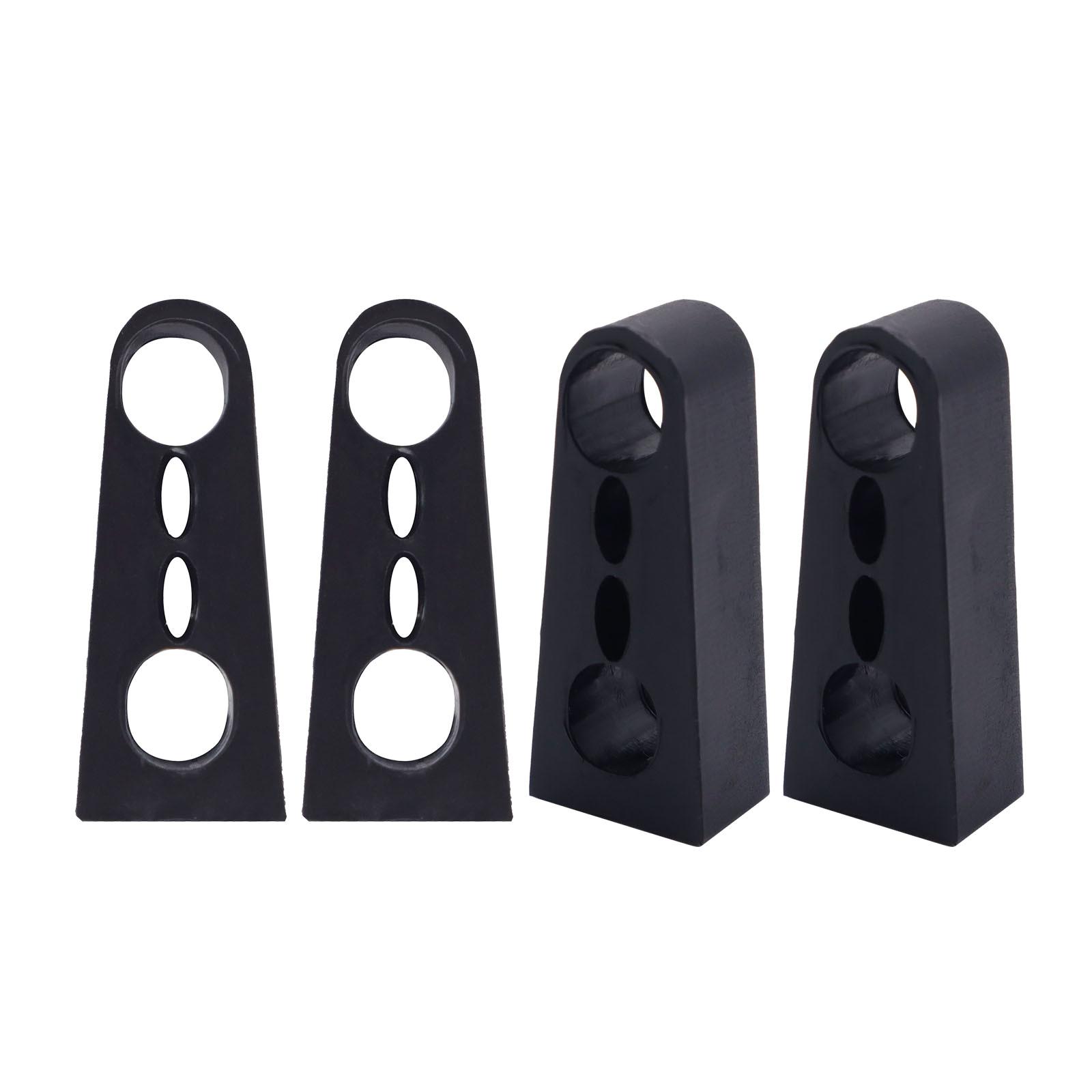 

4 шт./компл., дребезжащие скрипы, звукоизолирующий глухой уплотнительный буфер, дверной демпфер автомобиля, дверной замок, звукопоглотитель, демпферный буфер