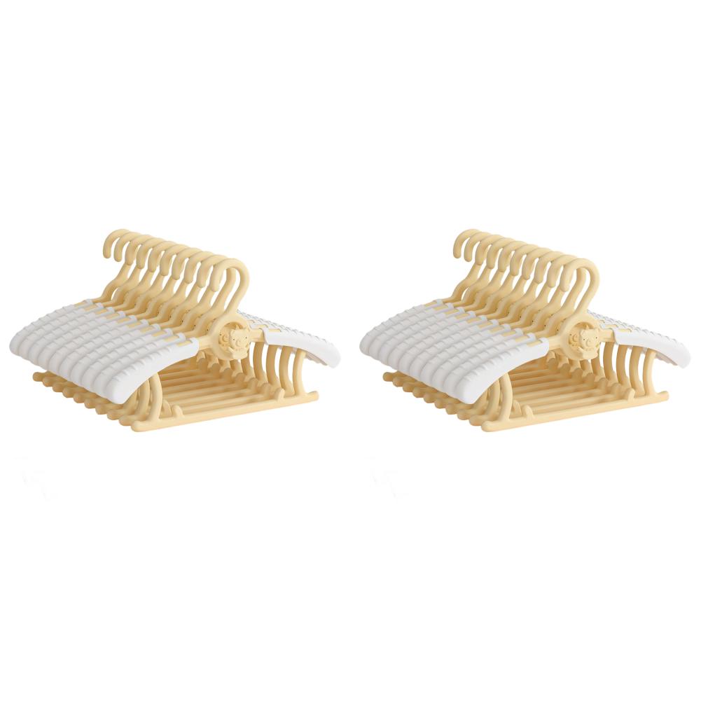 10/20/30 SZT. Rozkładany Wieszak na Ubrania Dziecięce Wieszak do Szafy w Pokoju Dziecięcym Wieszak na Dziecięce Płaszcze Wieszak na Ubrania Wieszak na Spodnie