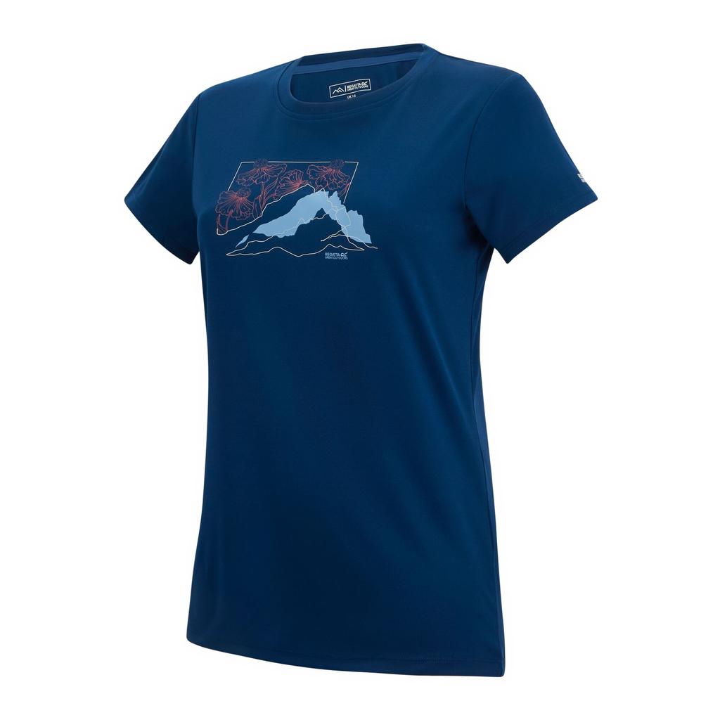 Regatta Womens/Ladies Fingal Abstract Mountain T-Shirt