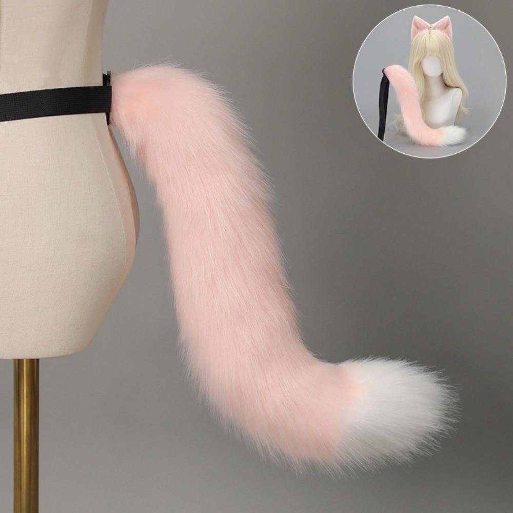 Plüsch-Katzenohren-Haarreif Realistische Tierohren Haarband Neues flauschiges Katzenohren- und Schwanz-Set Haaraccessoires