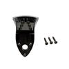 8 String Mandolin Tailpiece with Mounting Hardware Metal Triangular Mandolin Tailpiece Instrument Replacement Part