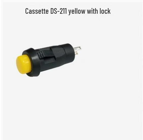 Round Red/Green Button Switch with Locking, Non-Locking & Self-Reset, 10mm Hole (DS-211/213)