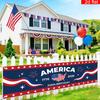 250th Anniversary Banner 6.5x1.5ft 250 Years of Freedom American Patriotic Decoration