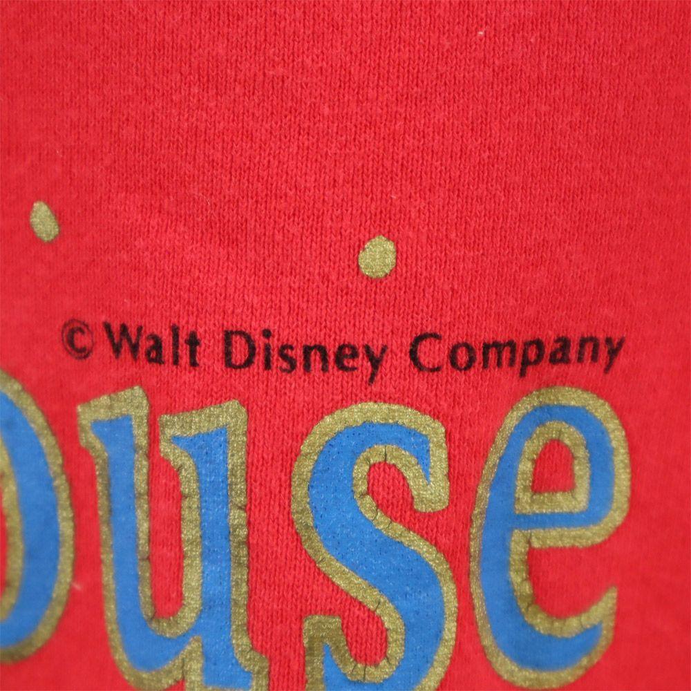 Mickey Family 90s Mickey Mouse Print Long Sleeve Trainer Men's Used