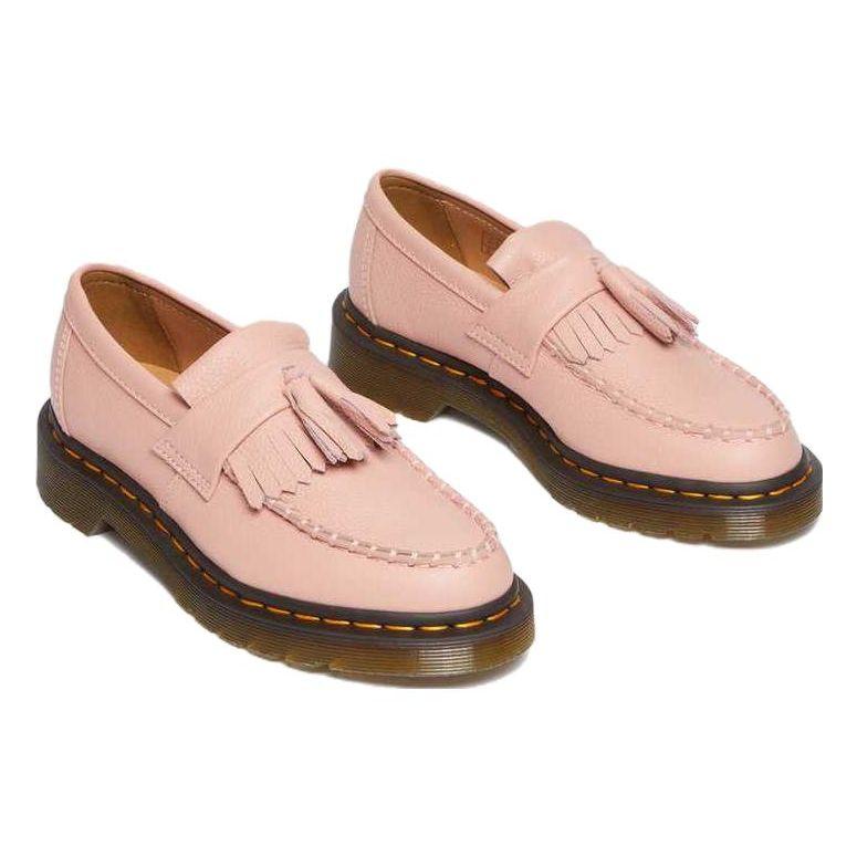 Dr. Martens Adrian Leather Comfortable Commuting Loafers Women Loafers Pink 22760329