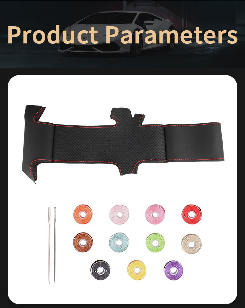 Universal Parts Designer Car Steering Wheel Cover for Toyota 4 Runner Tacoma XRunner Highlander Hybrid 2005