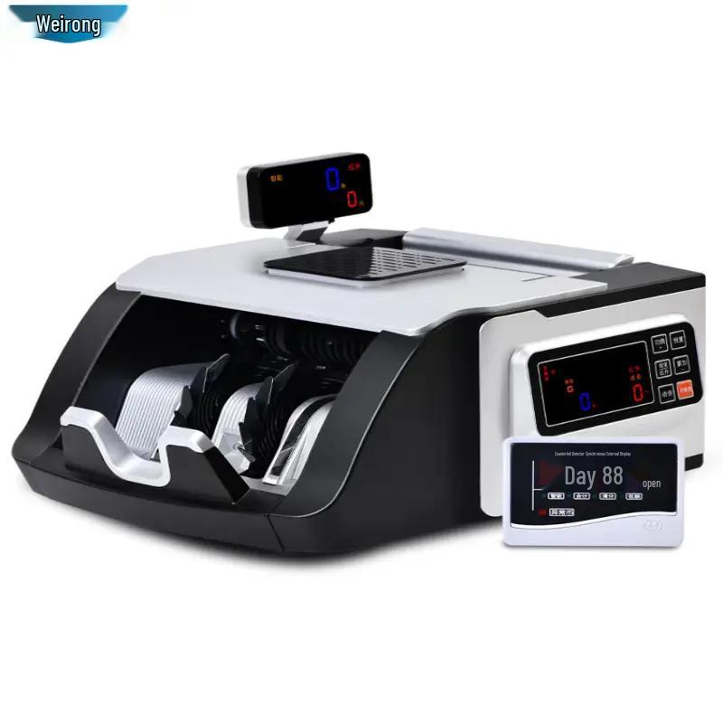 Weirong 800B Improved Banknote Counter 2025 Model CN plug (adapter included)
