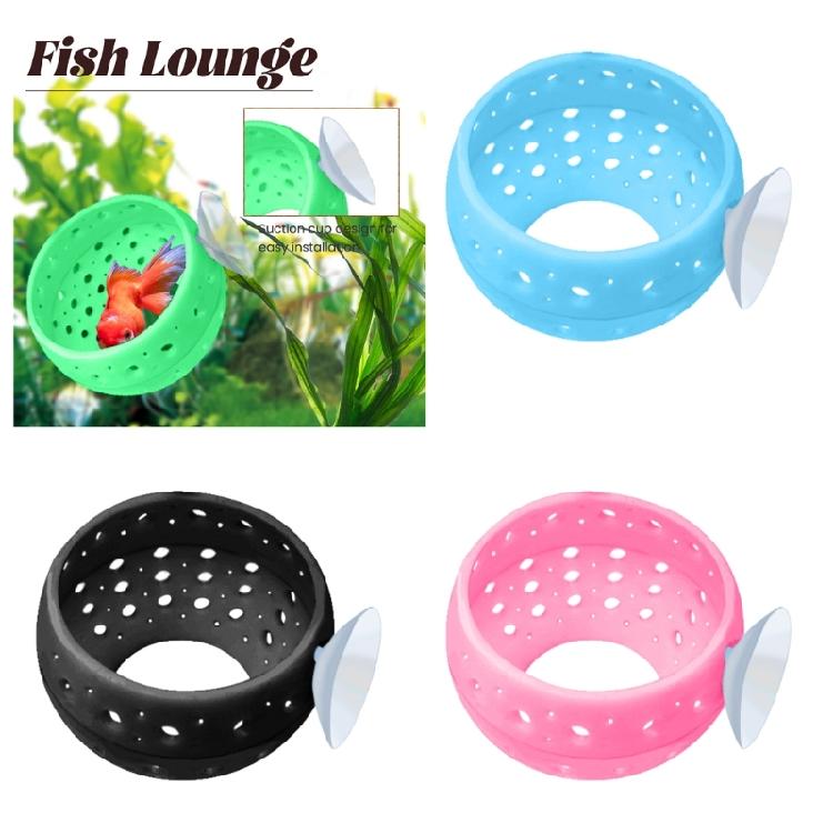Suction Cup Fish Cave Fish Tanks Landscaping Plastic Cave Multiple Hole Crafts