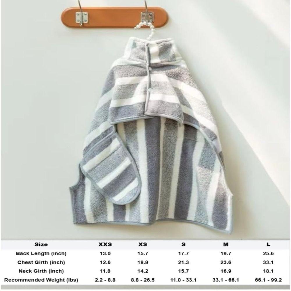 Quick Drying Bath Towels Microfiber Pet Clothes High Quality Puppy Robe  Small Medium Large Dogs