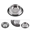 Anti-tip Pet Bowl Rustproof Pet Drinking Bowl Durable Use Cat Food Bowl  Pet Rest Area
