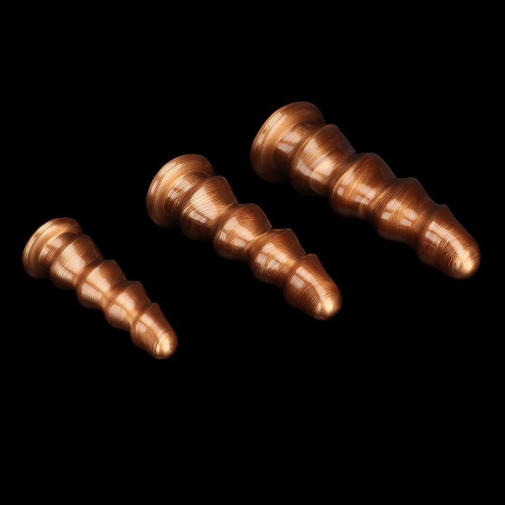 Gemischte Farbe PVC Dildo Buttplug Analmasturbatoren Sexspielzeug Realistischer Penis Strap-on Schwanz Fisting