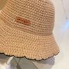 Foldable Fisherman's Hat Breathable Outdoor Sun Hat Casual Knit Bucket Hat