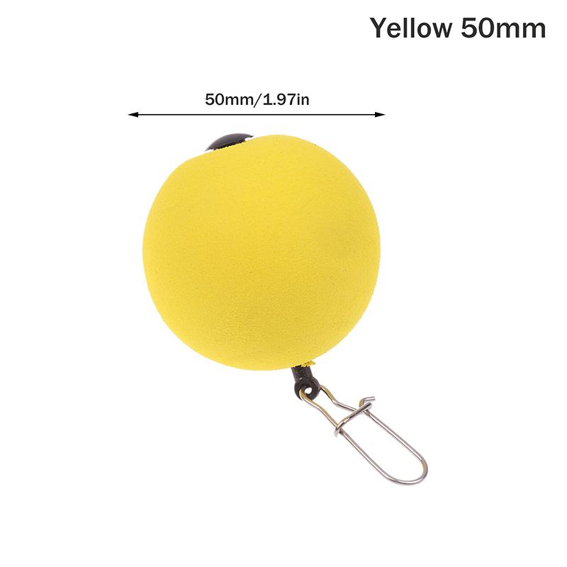 

1Pc 50/63MM EVA Float Ball Foam Ball Eye-catching Beans Soft Fishing Float Buoyancy Ball Outdoor Floating Fishing Tackle 50MM