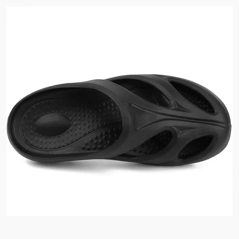 2025 New Breathable Thick Bottom Student Shoes Home Outer Wear Beach Shoes EVA Material Transpirable Sole And Strap 44 45