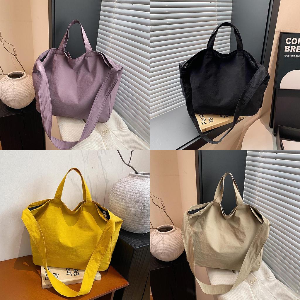 Canvas Tote Bag For Women With Large Capacity And Urban Minimalist Style