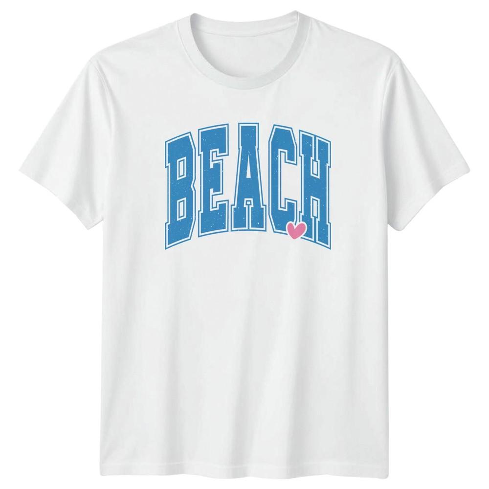 Beach Is My Happy Unisexs TShirt Beach Summer Gift For Her S