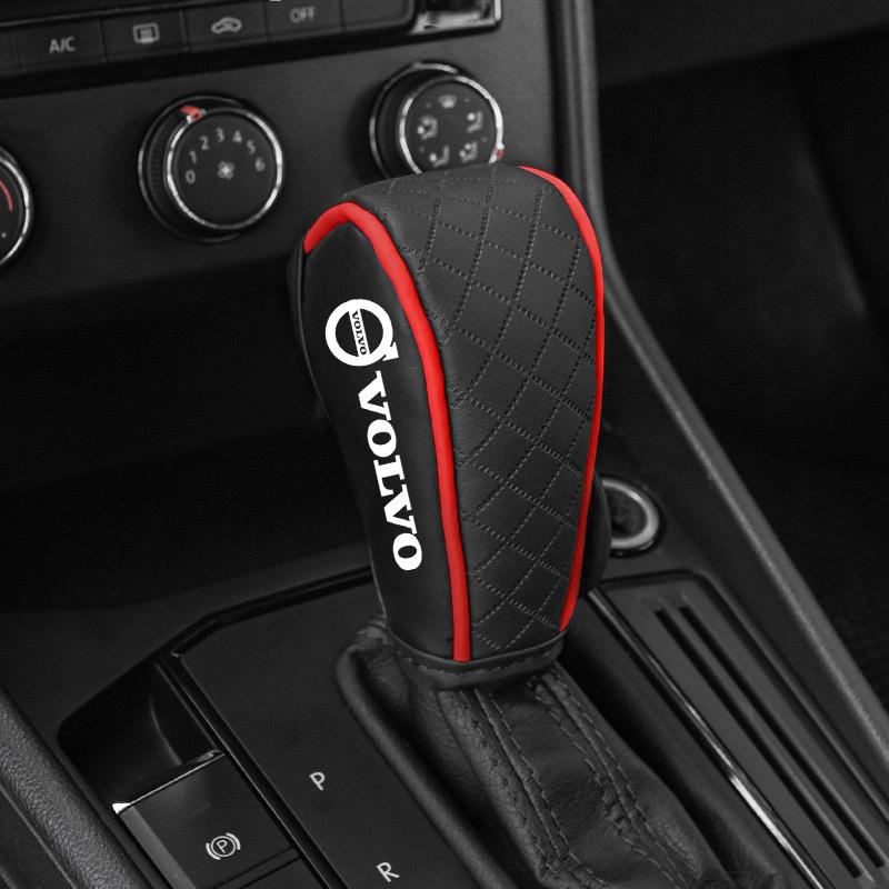

Car Shift Handle Covers Non-Slip Change Lever Gearshift Cover For Volvo R Design XC90 XC60 S60 V40 XC40 V60 V50 S40 XC70 C70 C40