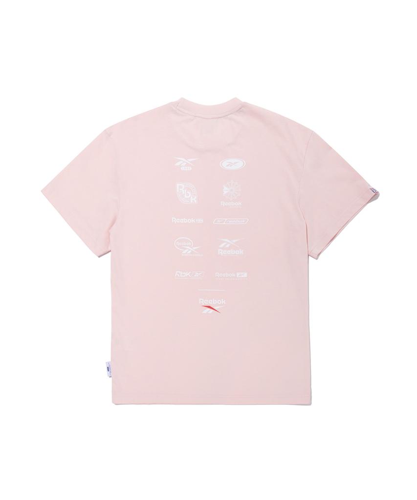 Reebok Archives Ice Cotton T-Shirt - Light Pink
