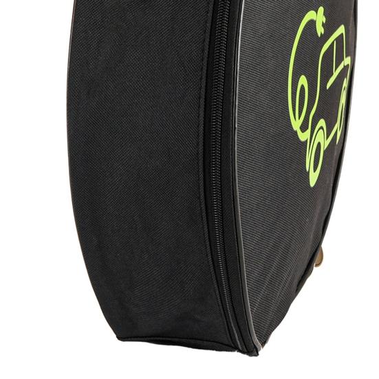 Billader Oppbevaringspose Bærbar Stor Vanntett Oxford-klut Flammehemmende Nye energikjøretøyer Ladeenhet Kabelveske Bilrekvisita