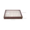 Beaupretty 10-Grid Ancient Style Wooden Hairpin Storage Case Multifunctional Jewelry Box