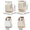 Wall Mounted Rotatable Chopstick Holder Countertop Cutlery Drying Basket Cutlery Rack  Kitchen
