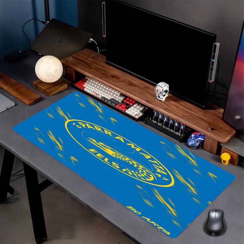Parramatta Eels Print Mouse Pad, Anti‑Slip Desktop keyboard Mat, for PC Laptop Gaming Working Daily Use, Cool Festival Birthday Gift