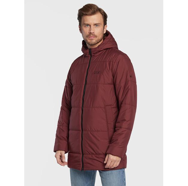 

Пуховик Jack Wolfskin North York 1206381 бордовый Regular Fit S