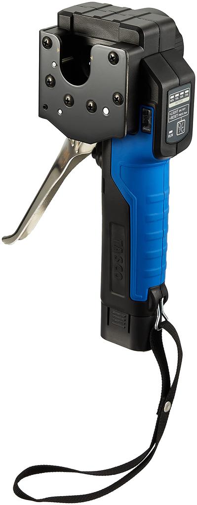 Ichinen TASCO Electric Flare Tool Rechargeable Quick Special Case Electric Smart Flare Tool for Flare Processing Set, TA550SF, Battery, Charger,