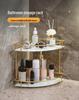 Birdcage Skincare Organizer: Bathroom Cosmetics Rack & Dressing Table Storage