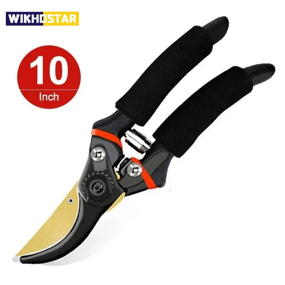 10 Inch Golden Eagle Beak Fruit Tree Pruning Shears, Rough Branch, Energy Efficient Flower Gardening, Home Use