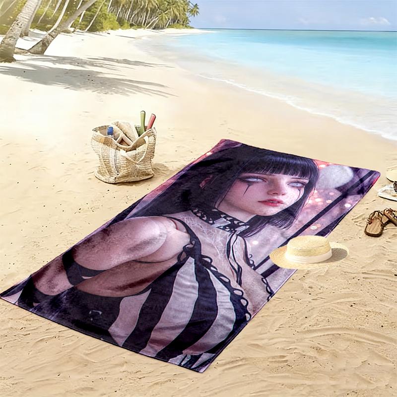 1pc Naruto Beach Towel Ideal Birthday Gift For Family, A Vibrant Beach Towel Suitable for Outdoor Activities