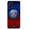 Coque - MANIACASE - Oppo A95 - PSG logo coloré - Silicone TPU - Noir