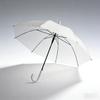 Dual-Use Clear and Frosted Umbrella: 8-Rib Transparent & 16-Rib Frosted Long-Handle Umbrella for Adults and Children with Custom Branding Options