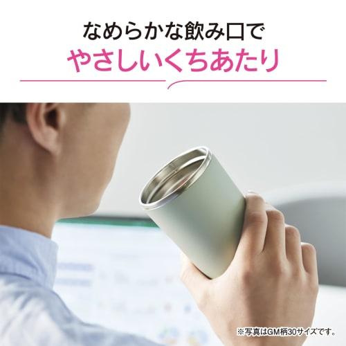 Zojirushi Mahobin Carry Tumbler Water Bottle 300ml Handle Type Dishwasher Safe Seamless Only 2 Care Points Sheer Gray SX-JS30-HM