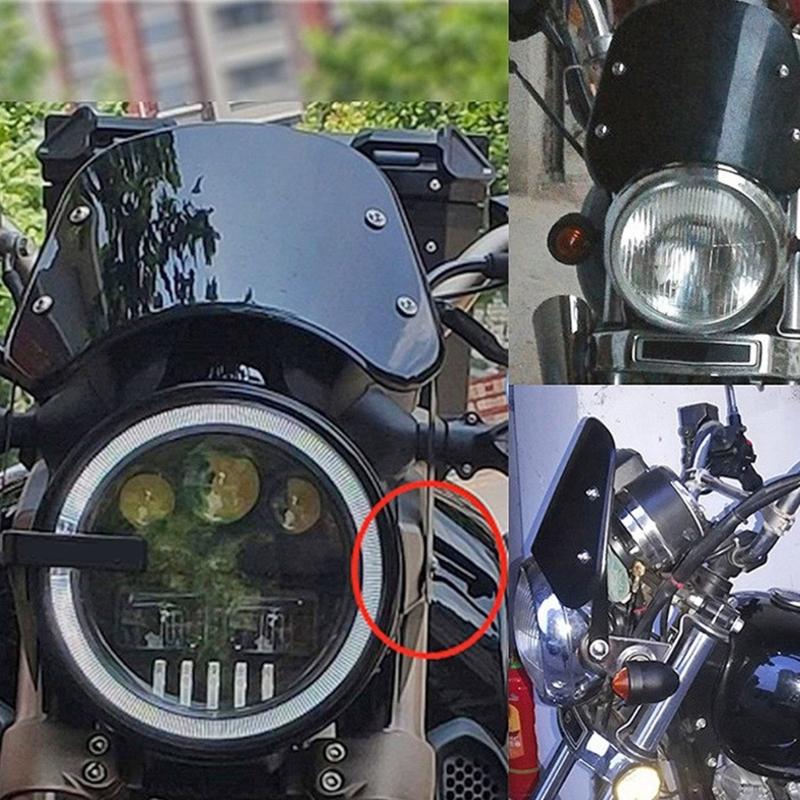 Motorcycle Windscreen Front Windscreen Motorbike Modification Accessories Deflector Windshield Replacement Parts