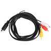 Male to Male Audio Adapter Cable Plug and Play Mini DIN Cable Mini DIN 9 Pin to 3RCA Cable  Monitor