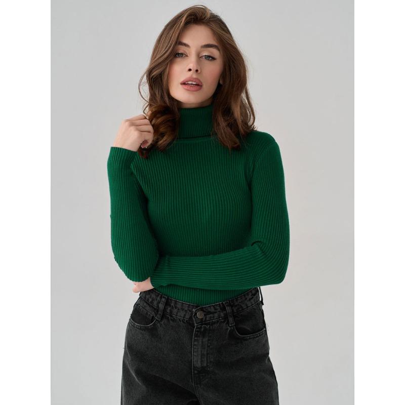 Turtleneck Sweater Women's Knitted Base Shirt Autumn Pullover Sweater