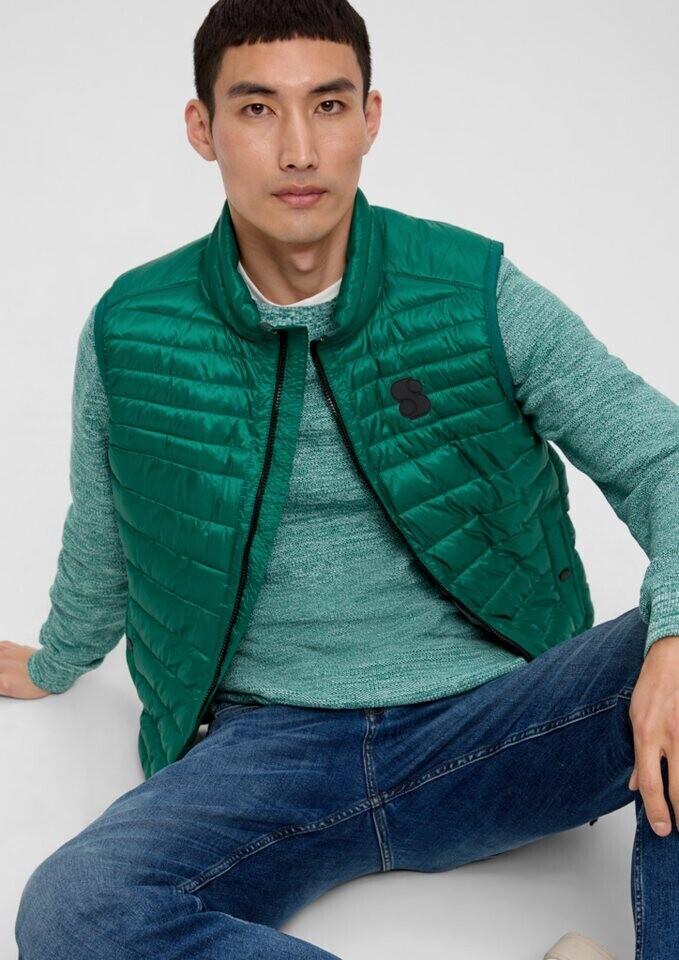 Зимняя куртка s.Oliver Легкая стеганая жилетка с мягкой подкладкой (2131726) зеленый